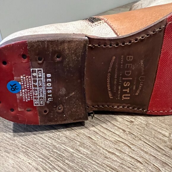 NEW BEDSTU Boots Yurisa Rustic Tan Rustic Nectar Lux Size 9 - Picture 6 of 7